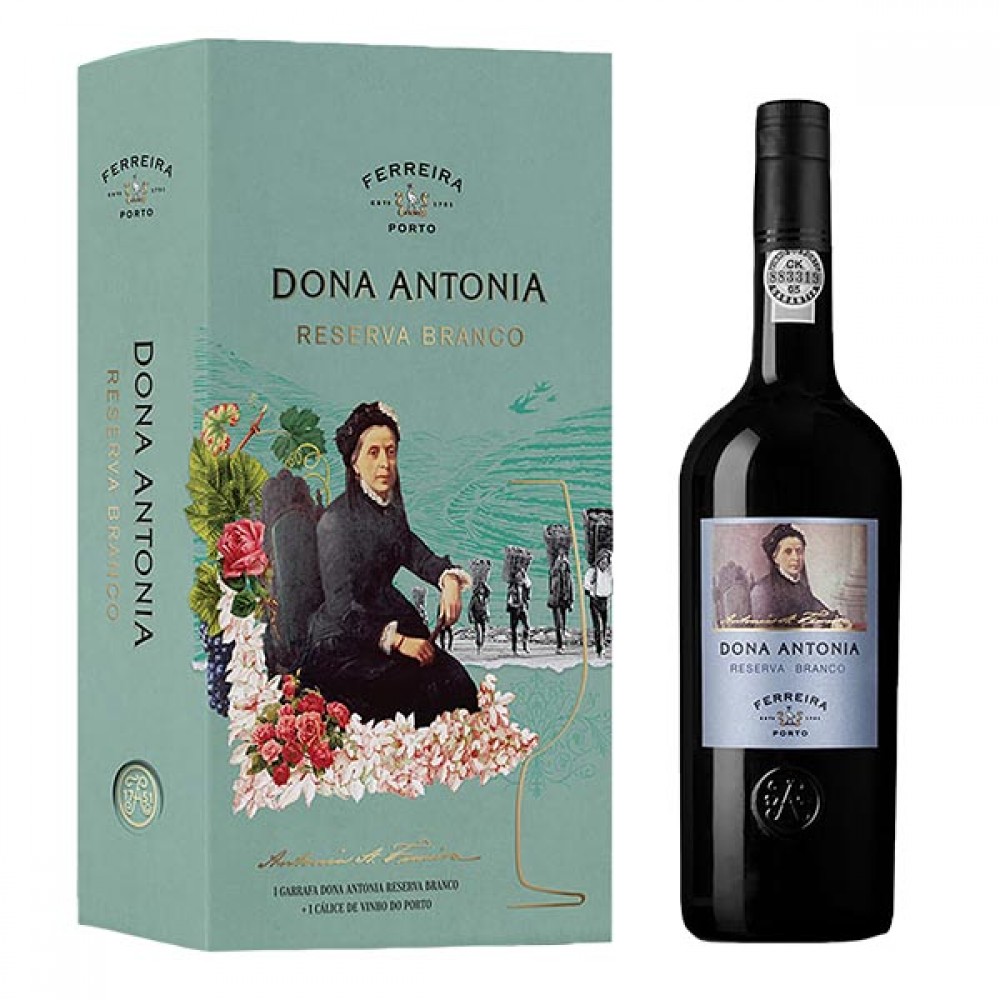 DONA ANTONIA Reserva Branco C/Copo 750Ml Cx. 6