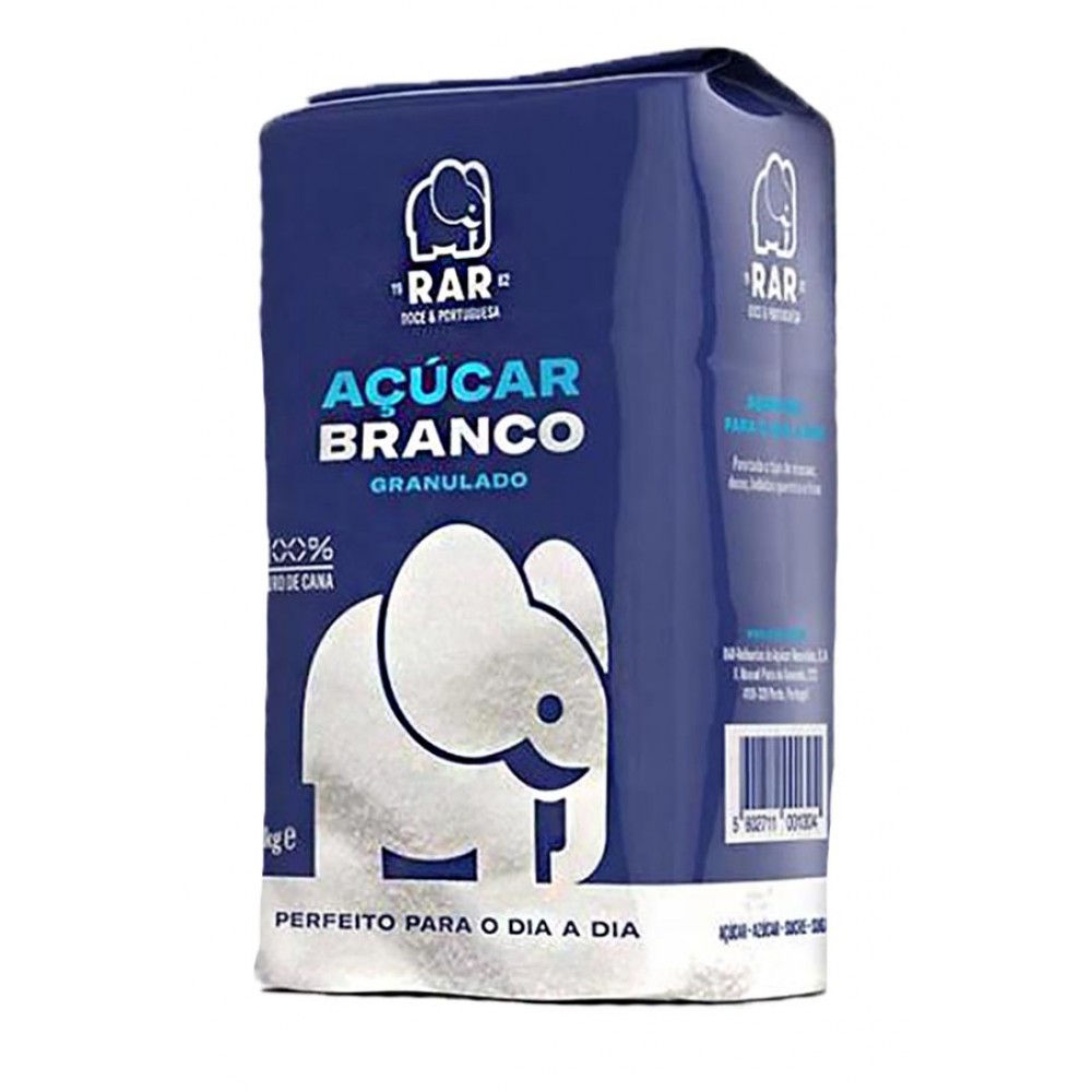 RAR Açúcar Branco Plástico 1Kg Emb. 10