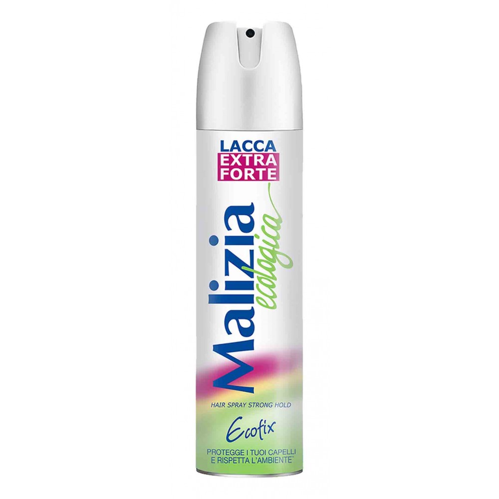 MALIZIA Laca Ecológica P/Cabelo Fixação Extra Forte 300 Ml Cx. 24