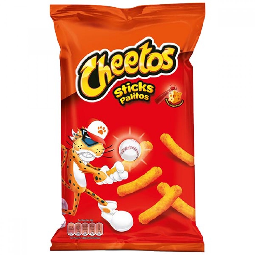 CHEETOS Palitos Queijo e Ketchup 96grs Cx. 24