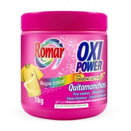ROMAR Tira Nódoas Oxi Power Roupa de Cor 1 Kg Cx. 6