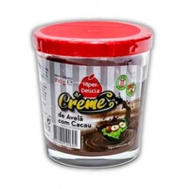 HIPER DELÍCIA Creme de Avelã C/Cacau 210Grs Cx.12