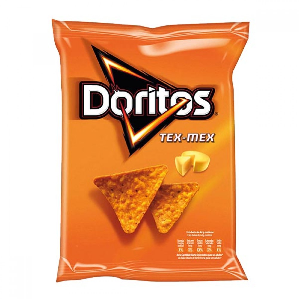 DORITOS Tex-Mex Queijo 120grs Cx. 24