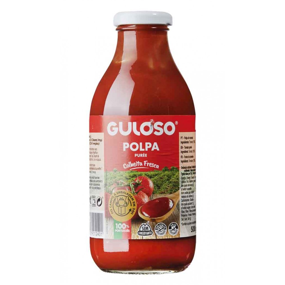 GULOSO Polpa de Tomate 500Grs Cx. 12