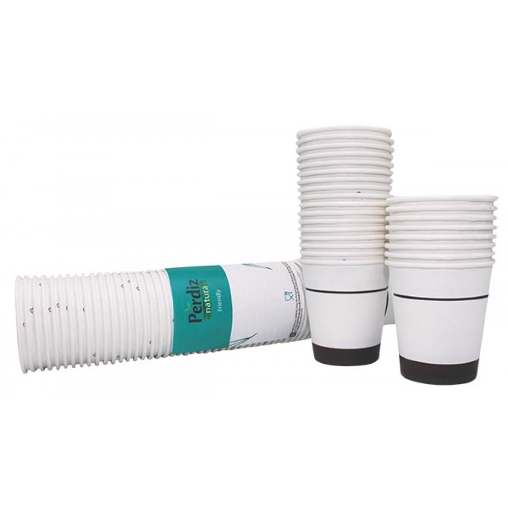 PERDIZ Copo Papel de Café 100Ml Pack 50uni Cx. 48 packs