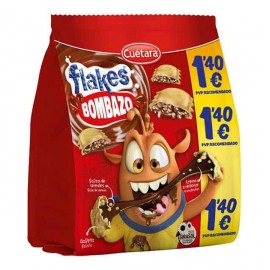 CUÉTARA Choco Flakes Bombazo 120 Grs Cx. 7