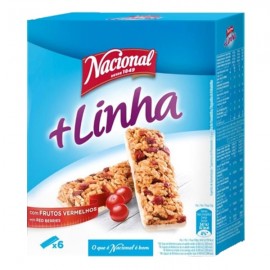 NACIONAL Barra de Cereais +Linha Frutos Vermelhos 138Grs Cx. 7
