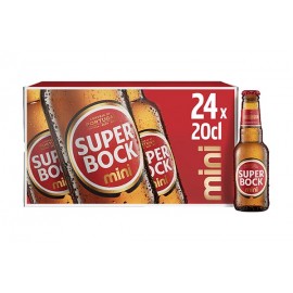 SUPER BOCK Cerveja 20Cl Cx. 24