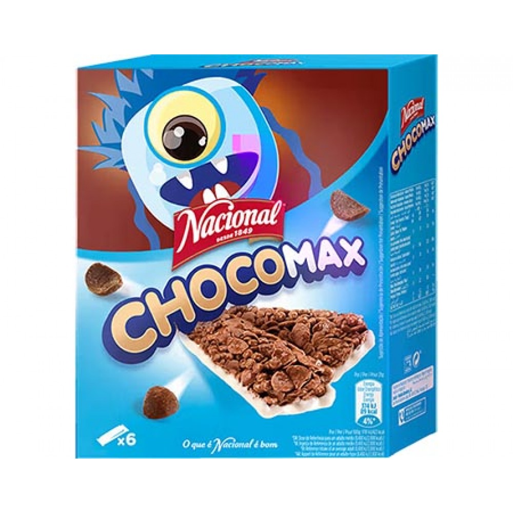 NACIONAL Barra de Cereais Chocomax 120Grs Cx. 7
