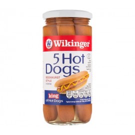 WIKINGER Salsichas Hot Dog 360Grs Emb.8 Cx. 12