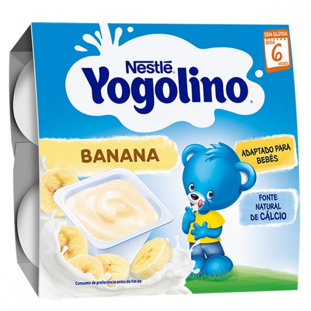 NESTLÉ Yogolino Banana 400Grs Cx. 6