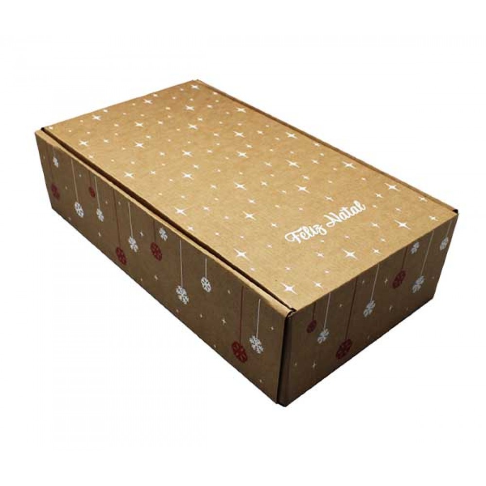 SP Caixa Kraft Cantinetta 3 Garrafas 340x280x90 Cx. 25