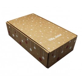 SP Caixa Kraft Cantinetta 3 Garrafas 340x280x90 Cx. 25