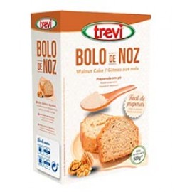 TREVI Bolo de Noz Preparado em Pó 500Grs Cx. 6