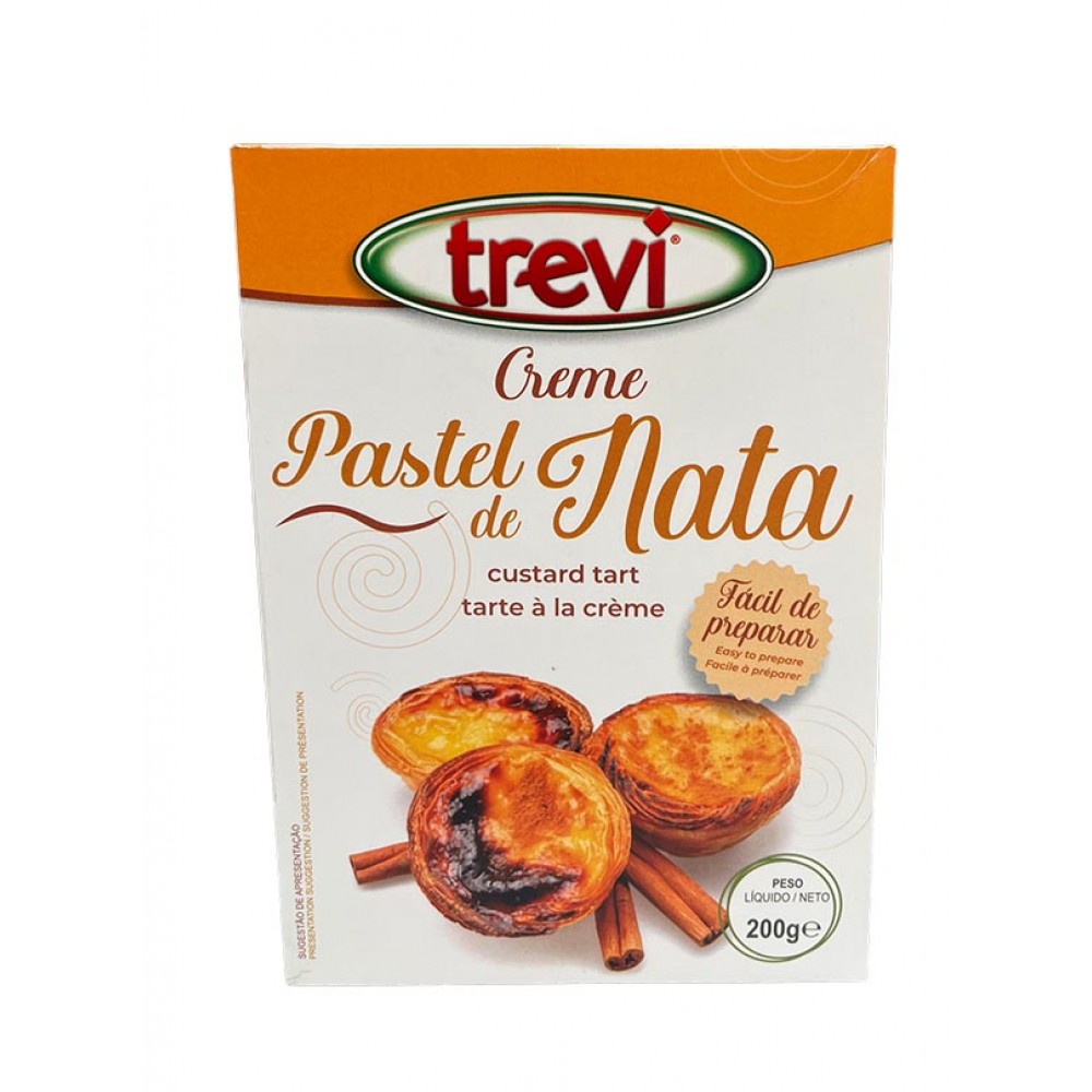 TREVI Creme Pastel de Nata Preparado em Pó 200Grs Cx. 12
