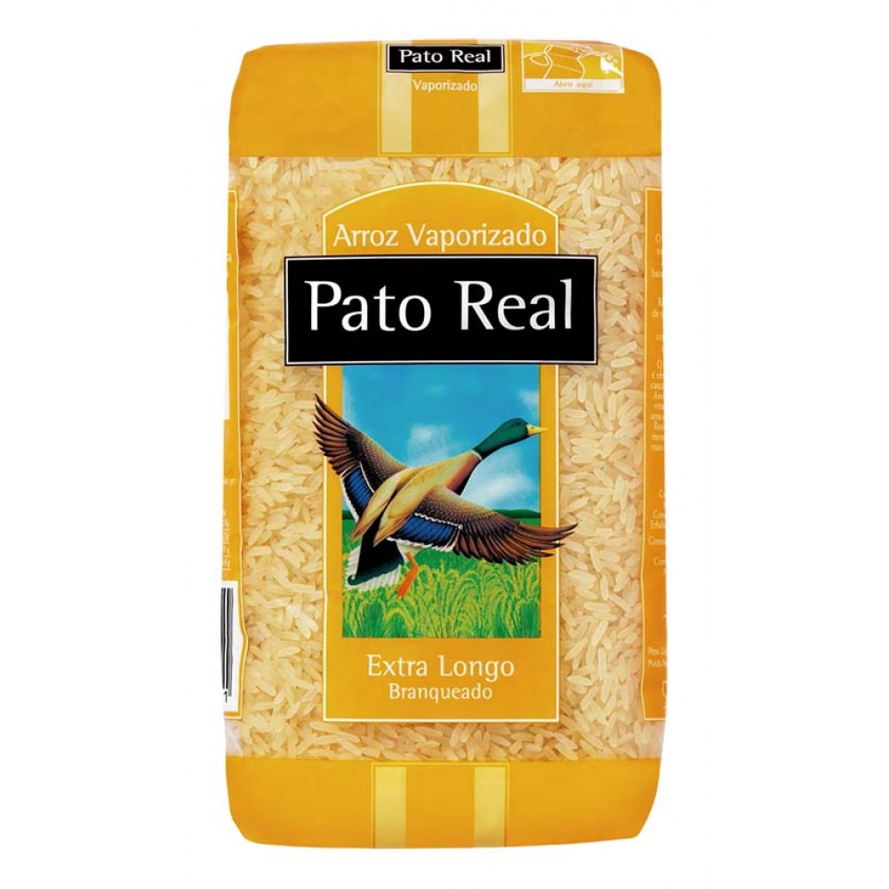 PATO Real Arroz Vaporizado 1Kg Cx.10
