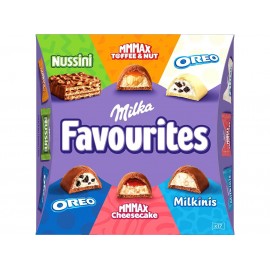 MILKA Sortido Bombons Chocolate & Waffer C/Recheio Diversos 141 Grs Cx. 8