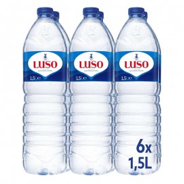 LUSO Água Mineral Natural 1.5Lt Pack 6