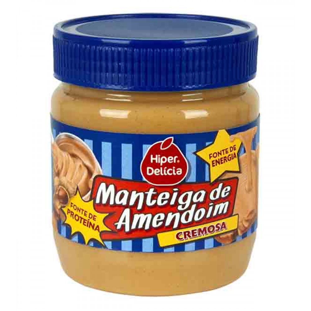 HIPER DELÍCIA Manteiga de Amendoim 350 Grs Cx. 12