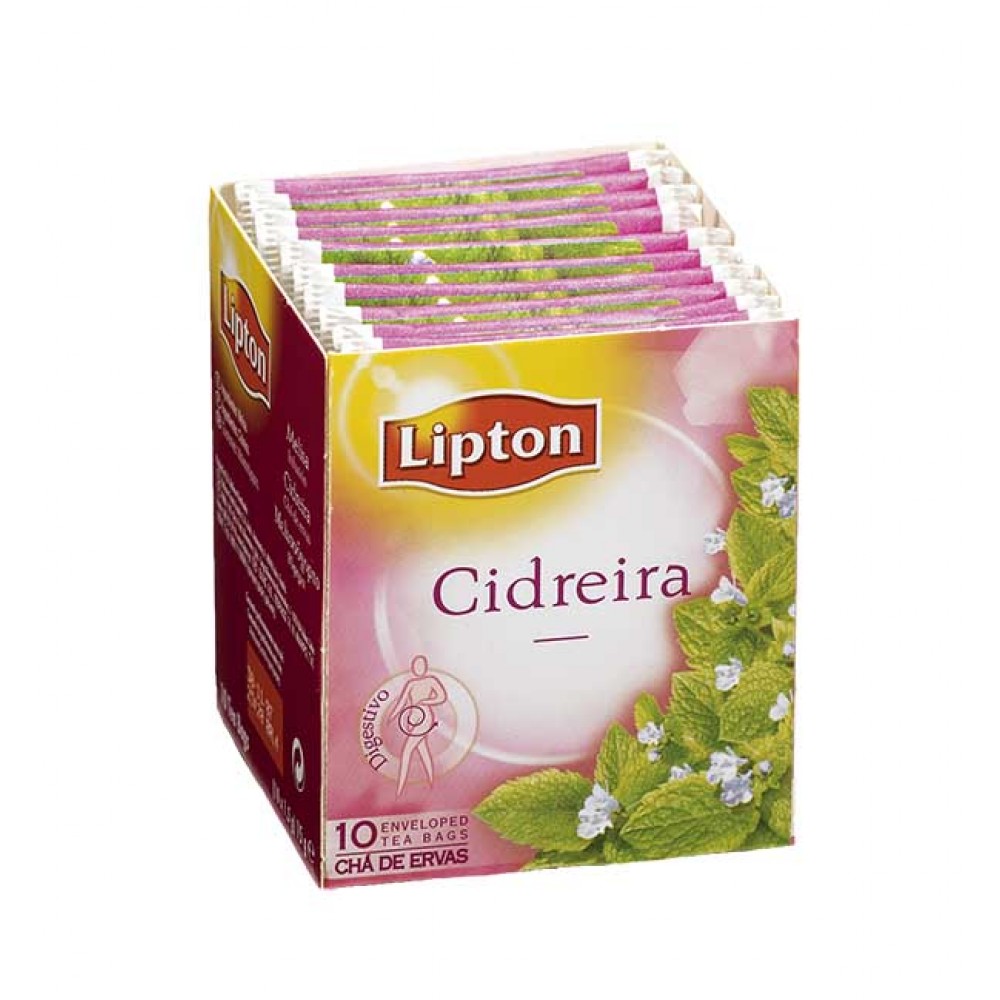 LIPTON Chá de Cidreira 15Grs (10 saquetas) Cx. 30