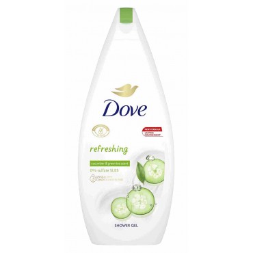 DOVE Gel de Banho Refreshing 720 ml Cx. 12