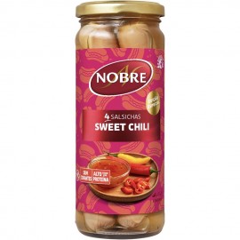 NOBRE Salsichas Sweet Chili 4 Uni 430 Grs Cx. 6