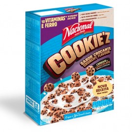 NACIONAL Cereais Cookies de Chocolate 300 Gr Cx.12