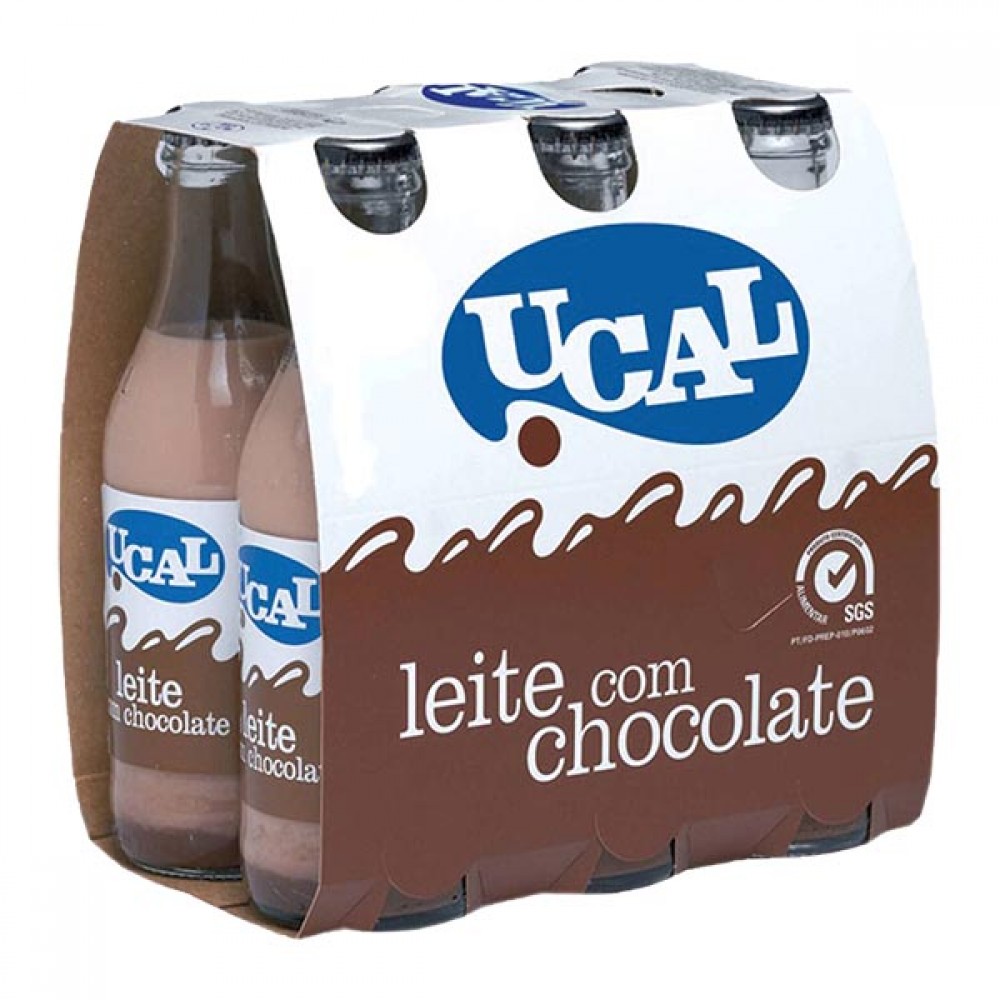 UCAL Leite com Chocolate 6x250ml Cx. 4