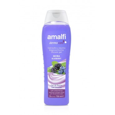 AMALFI Dermo Care Gel de Banho Blueberry 750Ml Cx. 16