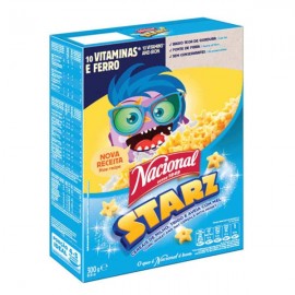 NACIONAL Cereais Starz Milho, Trigo e Aveia com Mel 300Gr.Cx.12