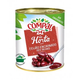 COMPAL Feijão Encarnado Cozido 845Grs Cx. 6