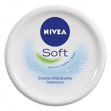 NIVEA Soft Creme Hidratante Intensivo 100 ml Pack 3 Cx. 12