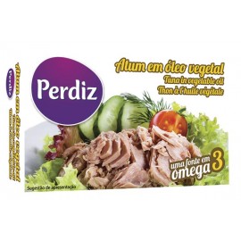 PERDIZ Atúm em Óleo Vegetal 110Grs Pack 10 Cx. 100