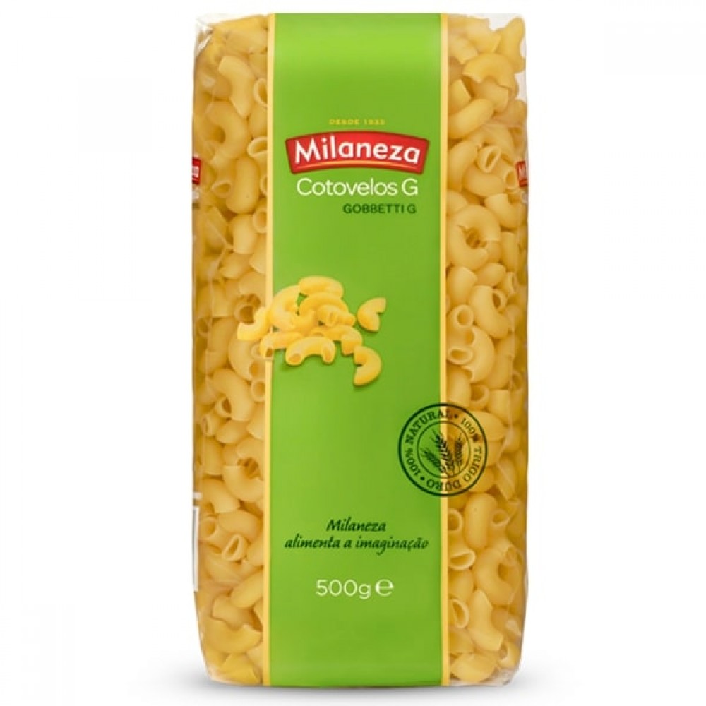 MILANEZA Massa Cotovelos G 500Gr Cx.15