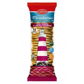 CUÉTARA Bolachas dos Marinheiros Chia, Quinoa e Linhaça Dourada150Grs Cx. 9