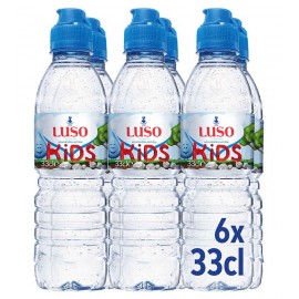 LUSO Água Mineral Natural 0.33cl Pack 6 Cx. 24