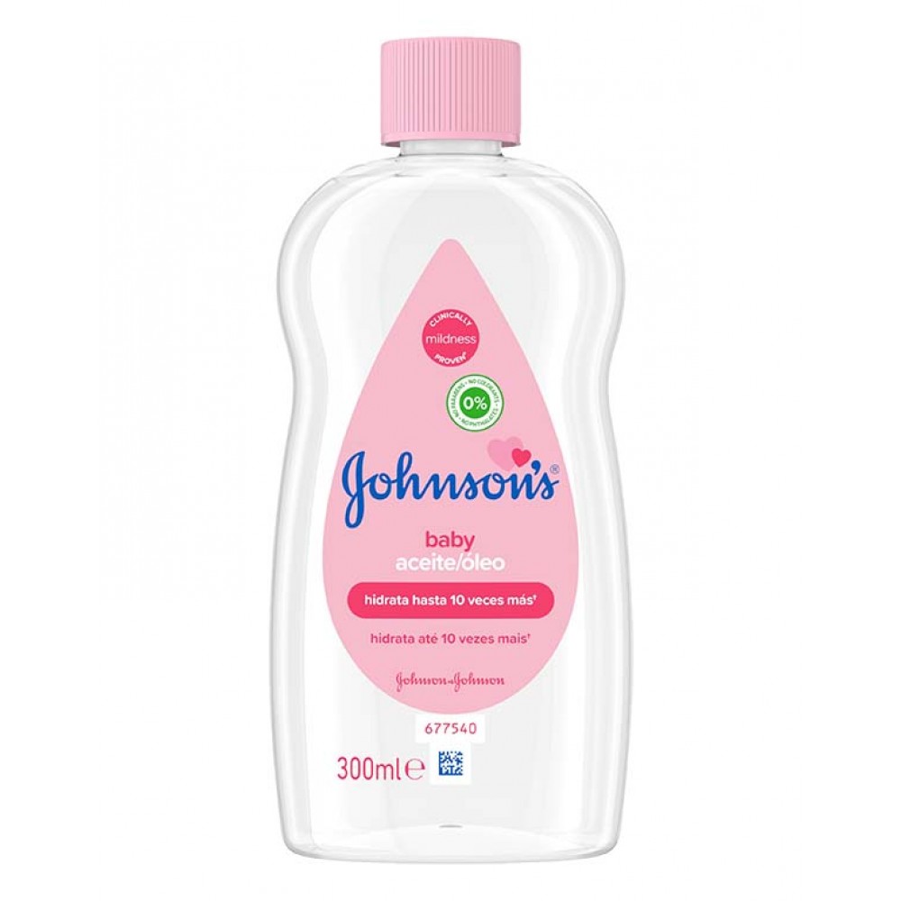 JOHNSON'S Óleo Bébé Regular 300ml Cx. 6