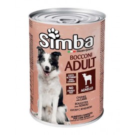SIMBA Cão C/Carne de Cordeiro (Lata) 415Grs Cx. 24