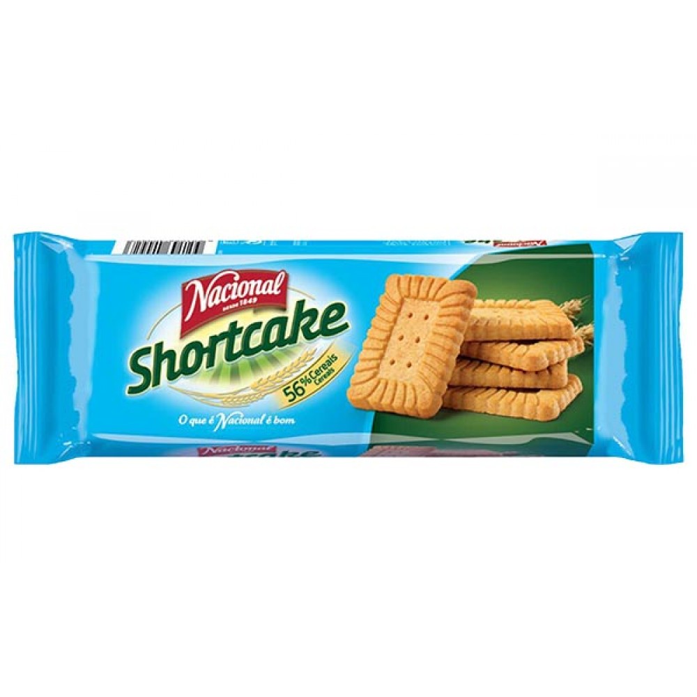 NACIONAL Bolacha Shortcake 180Grs Cx. 18