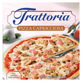 TRATTORIA Pizza Capricciosa 370Grs Cx. 5