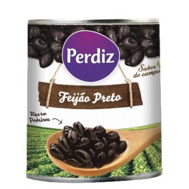 PERDIZ Feijão Preto Lata 820Grs Cx.12