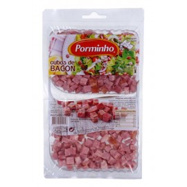 PORMINHO Bacon Cubos 2x75Grs Cx. 12
