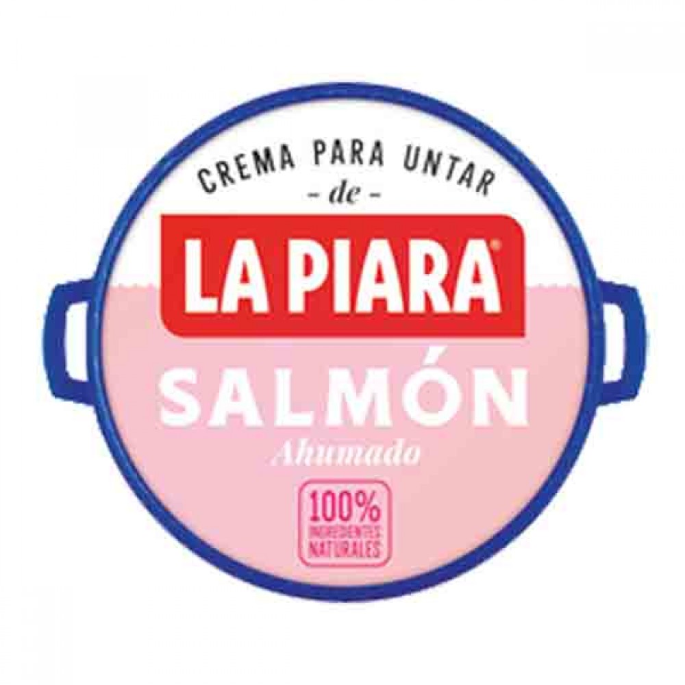 LA PIARA Paté de Salmão Fumado 77 Grs Pack 6 Cx. 24 Uni (4 Packs)