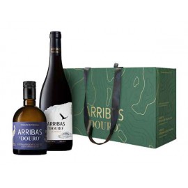 ARRIBAS DO DOURO Cabaz Tinto Superior 750 Ml + Grande Escolha Azeite Virgem Extra 500 Ml Cx. 4 Packs