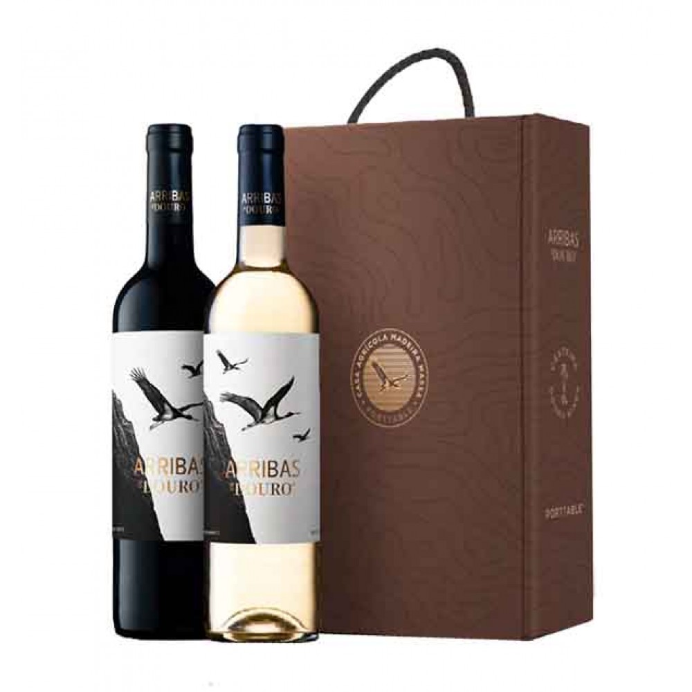 ARRIBAS DO DOURO Cabaz Arribas do Douro Colheita (Douro Tinto Colheita + Douro Branco Colheita) Cx. 4 Packs