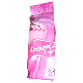 Laser Lady 2 Lâminas Gémeas Pack 10 Cx. 20
