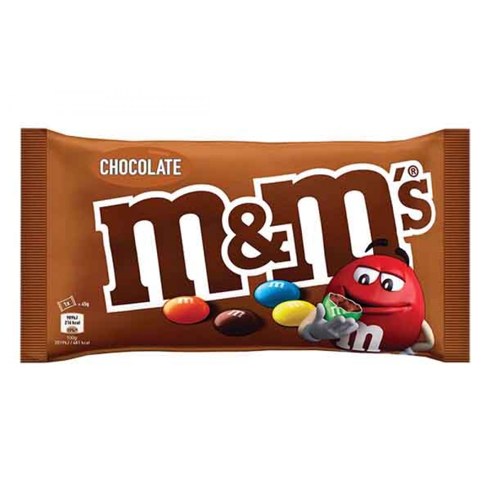 M&M Drageias de Chocolate 45Grs Cx. 24
