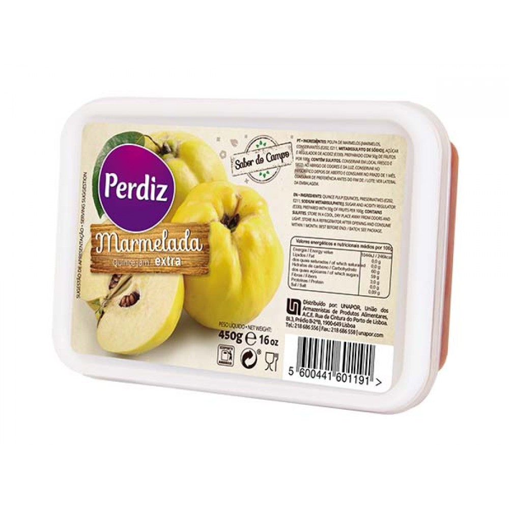 PERDIZ Marmelada Extra 450Grs Cx. 12