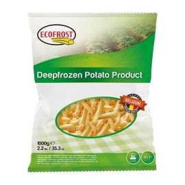 ECOFROST Batata Palitos 7x7 Saco 1 Kg  Cx. 10