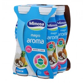 MIMOSA MAGRO Iogurte Líquido Ananás e Coco 4x151Ml